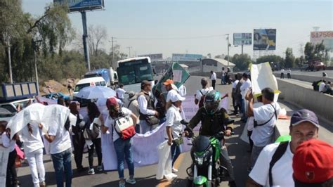 Vecinos De Tizayuca Realizan Bloqueo En La México Pachuca Por Falta De