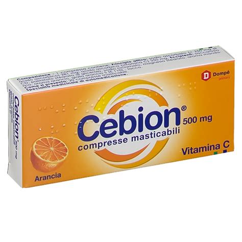 Cebion Effervescenti Vitamina C Arancia 10 Compresse