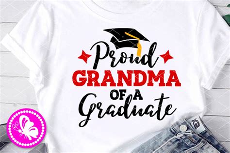 Proud Grandma Of A Graduate Svg Graduation T Prom Grad 551223