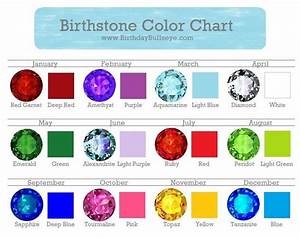 Pinterest Worthy Birthstone Color Charts You Can Trust Birthstone