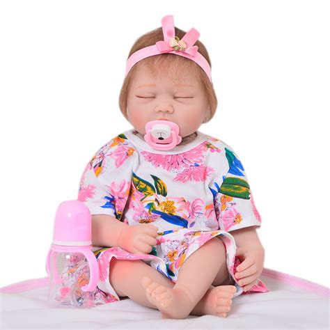 Buy Lifelike 22 Inch Sleeping Reborn Doll Silicone