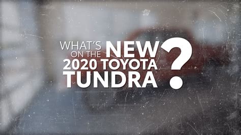 New Features Of The 2020 Toyota Tundra Apple Carplay And Push Start
