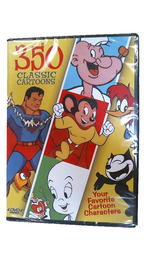 350 Classic Cartoons Reino Unido Dvd Amazones Películas Y Tv