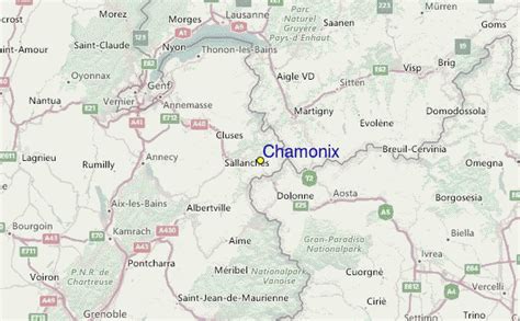 Chamonix Ski Resort Guide Location Map And Chamonix Ski Holiday