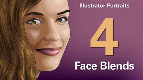 Adobe Illustrator Portraits Part Four The Face Youtube