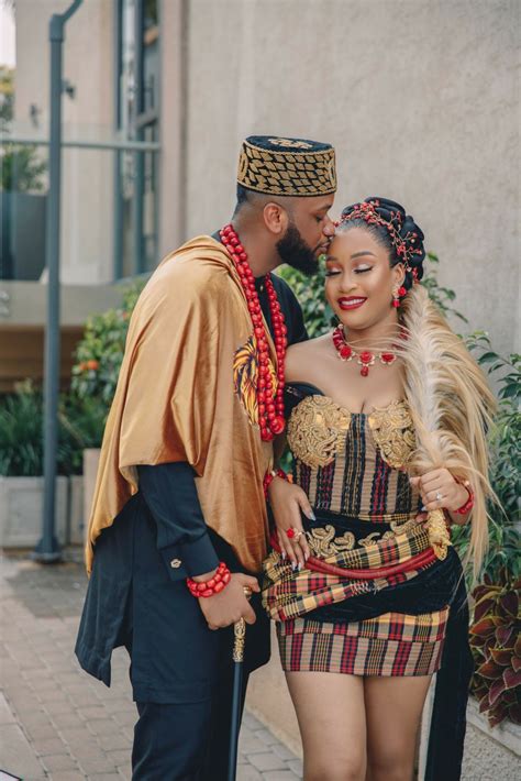 Nigerian Traditional Wedding Dress Styles For Bride And Groom Asoebi
