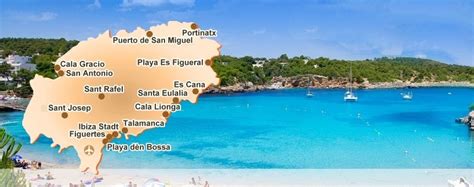 Ibiza ist die drittgrößte baleareninsel und ein beliebtes reiseziel. Strände auf Ibiza