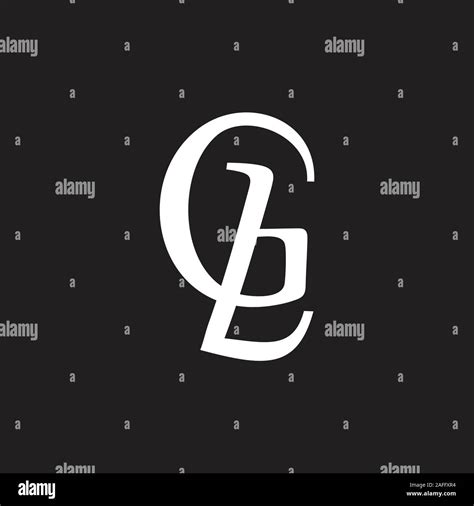 Letter Gl Linked Overlapping Logo Vector Stock Vector Image And Art Alamy