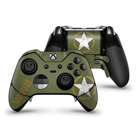Xbox One Elite Controller Skin Ww2 Army Colour Worn Fan Art