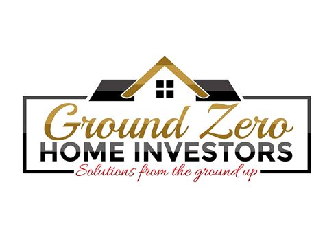 Ground Zero Home Investors Logo Design Minnesota Design Studio