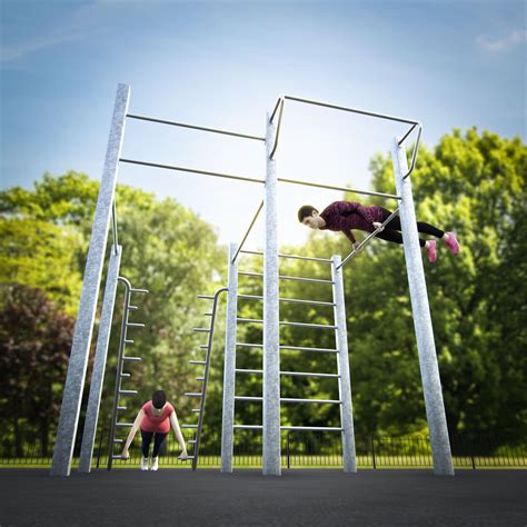 These Urban Calisthenics Units Are A Great Addition To Existing Outdoor