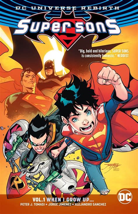 Super Sons Vol 1 When I Grow Up Slings And Arrows
