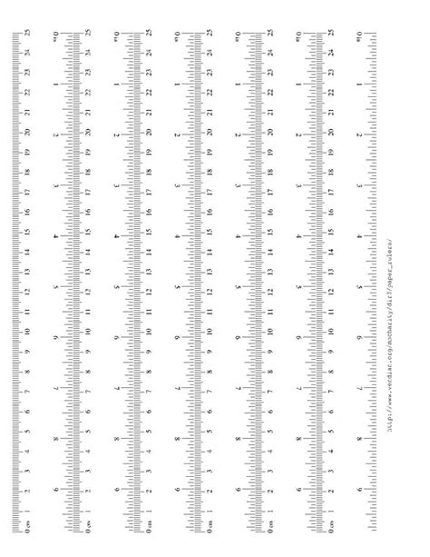 Printable Ruler Inches And Cm