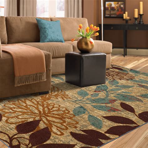 It's easy on the feet and easily cleaned with a damp cloth. Mohawk Home Printed Bella Garden Indoor/Outdoor Area Rug ...