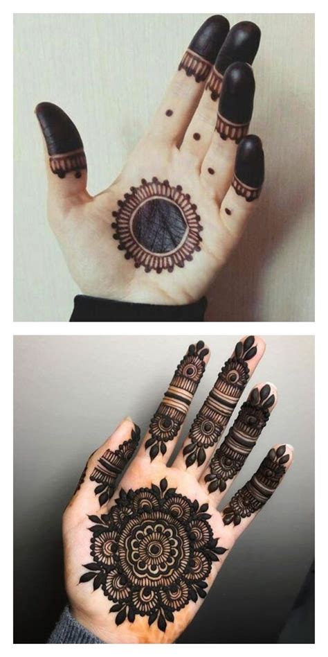 Henna Design Circle