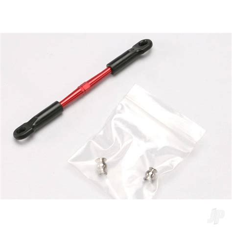 Traxxas Turnbuckle Aluminium Red Anodised Camber Link 58mm 1pc