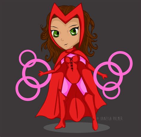 Scarlet Witch Vector