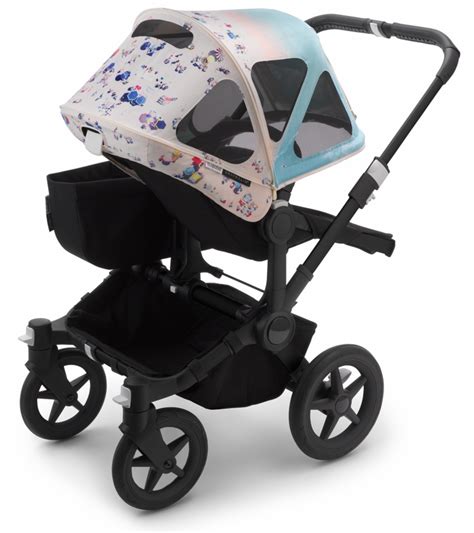 For those moments when you need extra ventilation or to access you child, the. Bugaboo Donkey3 Breezy Sun Canopy - Gray Malin