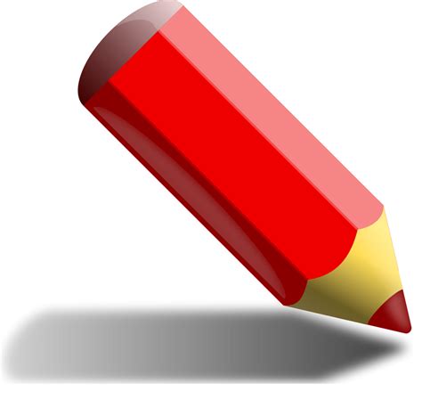 Red Crayon Clipart Cliparts Co
