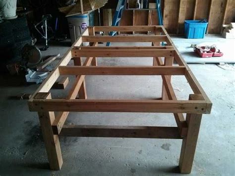 Diy concrete ping pong table. I made a concrete ping pong table for the garden. (With ...