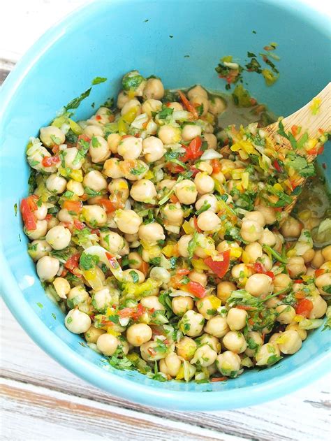 Do you really know what you re eating some of my. Chickpea Salad Recipe - Happy Healthy Mama