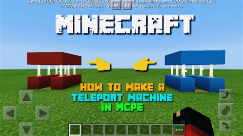 Minecraft Tutorial How To Make A Teleport Machine In Minecraft