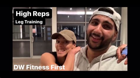 High Rep Leg Workout Training With Ali Hayder Youtube
