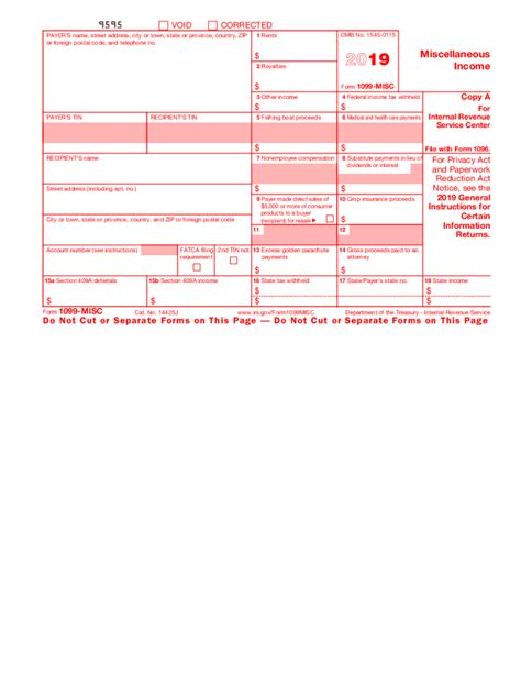 Free Online Printable 1099 Forms Printable Templates