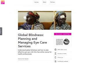 Community Eye Health Journal Free Online Course Global Blindness Planning And Managing Eye