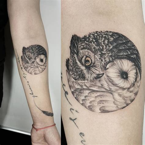 Owl Couple Tattoo © Tattooistzueun Animal Tattoos For Women Tattoos