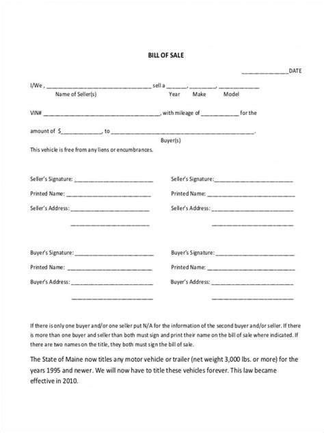 Free Fillable Florida Trailer Bill Of Sale Form Pdf Free Fillable