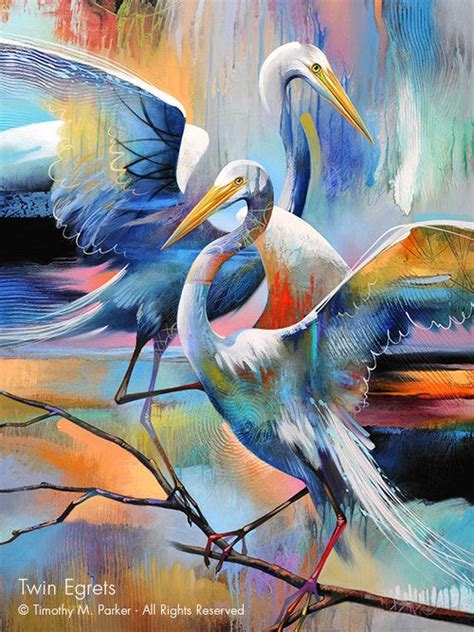 Resultado De Imagen Para Timothy Parker Artist Art à Thème Oiseau