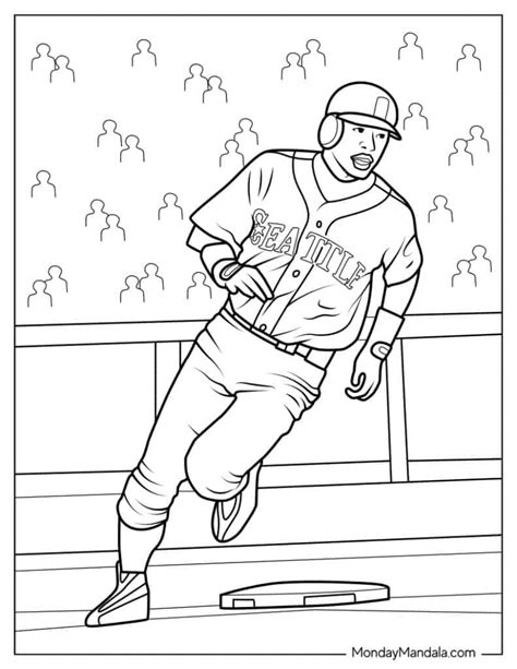 20 Baseball Coloring Pages Free Pdf Printables