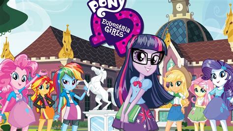 My Little Pony Equestria Girls Canterlot High School Dash For The Crown