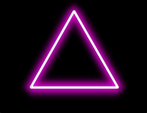 Neon Triangle Png Lopez