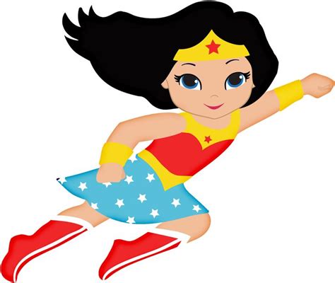 Wonder Woman Cartoon Clipart Free Download On Clipartmag