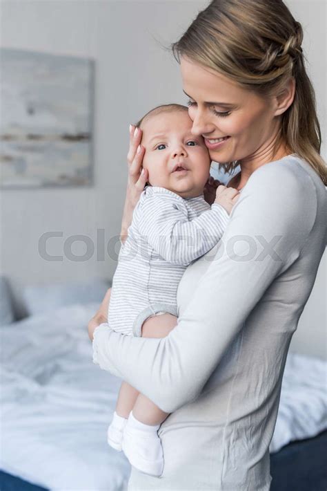 Mother And Baby Stock Image Colourbox