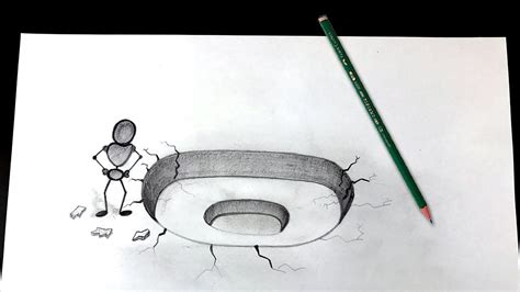Como Dibujar Agujero En 3d How To Draw Hole In 3d Dibujos Para