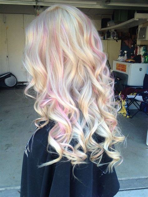 5 Stunning Highlights For Blonde Hair Pink Highlights