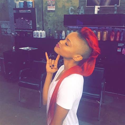 This hairstyle suits everyone regardless of hair length and color. 23 Most Badass Shaved Hairstyles for Women | StayGlam