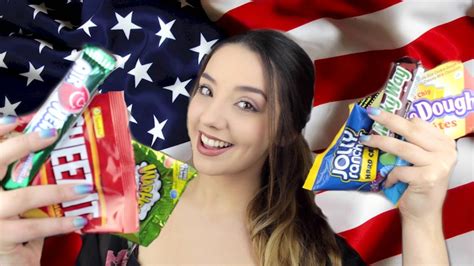 British Girl Tries American Candy Thoserosiedays Youtube