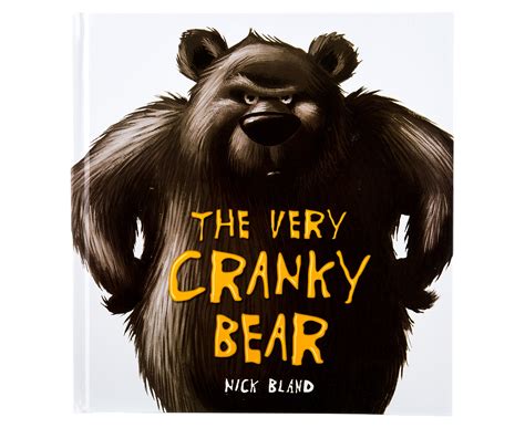 The Very Cranky Bear Book And Canvas Set Au