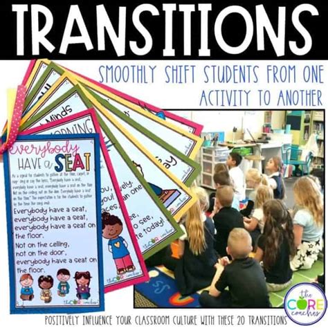 Classroom Transitions Ideas The Core Coaches