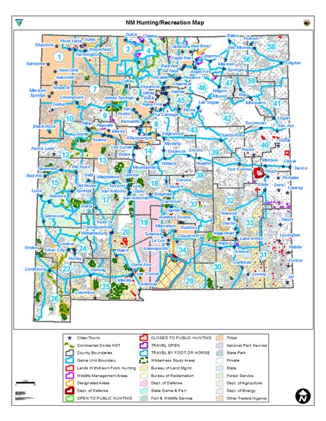 Maps Frequently Requested New Mexico Hunting Unit Maps