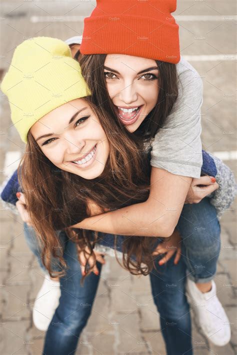 Friends Having Fun High Quality People Images ~ Creative Market
