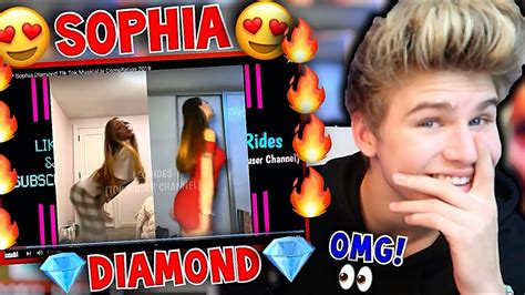 she s so hot new sophia diamond tik tok musical ly compilation must watch 2019 youtube