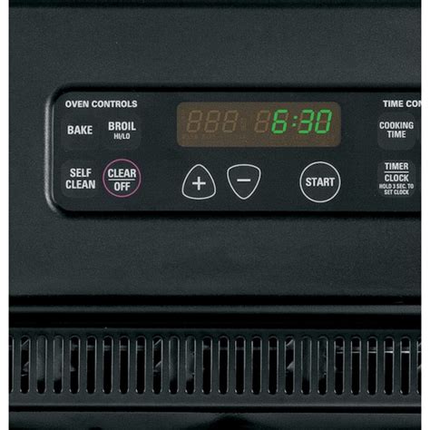 Ge 24 In Self Cleaning Single Gas Wall Oven Black At
