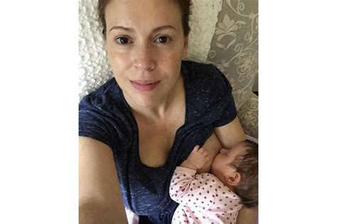 Alyssa Milano Cant Believe Breastfeeding Backlash Still Exists