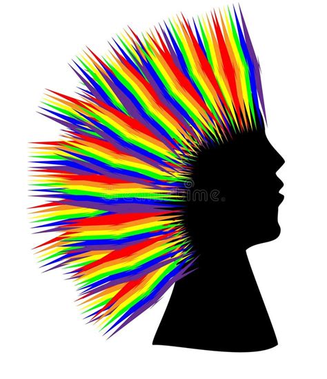 Hair Rainbow Woman Stock Illustrations 958 Hair Rainbow Woman Stock