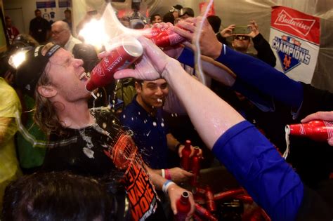 The Mets Turned Their Locker Room Into A Slip ‘n Slide And Their Fans Are Kissing Terry Collins